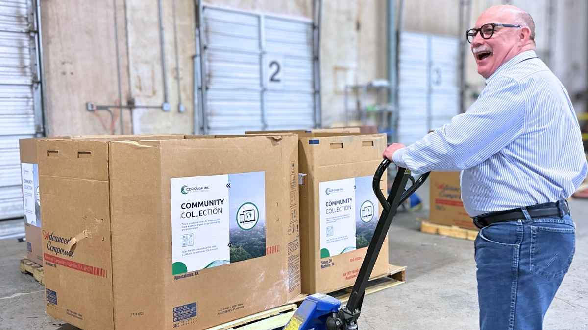 CDR Global supporting Midwest City’s Community E‑Waste Collection 2